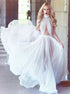A Line Halter Tulle Sleeveless Pleats Prom Dresses LBQ0470